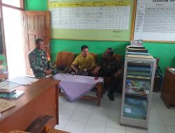 Tingkatkan Kemanunggalan TNI Dengan Rakyat, Babinsa Koramil Ngluyu Melaksanakan Komsos Bersama Masyarakat Binaan