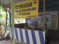 Babinsa Koramil 05 Sawahan Melaksanakan Kegiatan Pengamanan Perayaan Natal Di Wisata Air Terjun Sedudo.