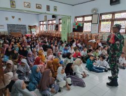 Tumbuhkan Jiwa Patriotisme, Babinsa Koramil 0810/15 Rejoso Berikan Wasbang di SDN 2 Ngadiboyo