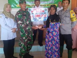 Babinsa Koramil 0810/20 Ngluyu dampingi penyaluran Bantuan Langsung Tunai Dana Desa