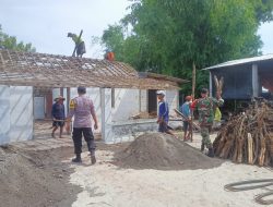 Gotong Royong Wujud Nyata Peran Babinsa Dalam Membantu Masyarakat Di Wilayah Binaan
