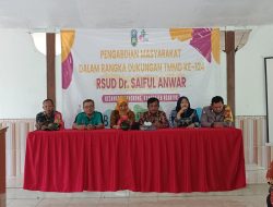 TMMD 124 Kodim 0810 Nganjuk || Penyuluhan Kesehatan Balita Dari RSUD Dr. Saiful Anwar