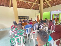 TMMD 124 Kodim Nganjuk Gelar Sosialisasi Dan Penyuluhan Penanggulangan Kebakaran