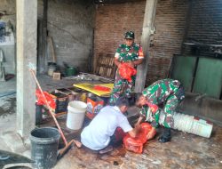 Babinsa Pantau Perkembangan UMKM di Desa Binaan