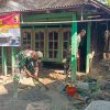 Manunggal Bersama Rakyat, Babinsa koramil 14/ Gondang Bantu Warga Bangun Rumah layak huni