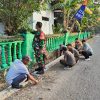 Jelang peringatan HUT RI Ke – 80, Pemerintahan Desa Petak beserta Instansi terkait lainya, laksanakan kegiatan kerja bakti bersama