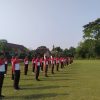  Babinsa Koramil 0810/08 Baron Latih Calon Paskibra Kecamatan Baron