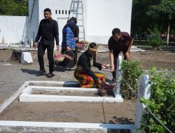 Dandim Nganjuk Bersama Forkopimda Ziarah ke Taman Makam Pahlawan dalam Rangka HUT ke-80 Kemerdekaan RI