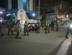 Apel Gabungan dan Patroli Bersama Koramil 0810/05 Sawahan dengan Banser NU