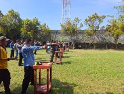 Dandim Nganjuk Bersama Forkopimda dan Perbakin Gelar Kegiatan Menembak Sinergitas