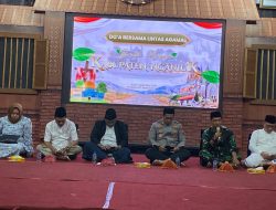 Dandim 0810/Nganjuk Bersama Forkopimda Hadiri Doa Bersama Lintas Agama
