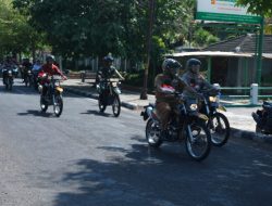 Dandim Nganjuk Dan Forkopimda Gelar Patroli Skala Besar Cipta Kondisi Harkamtibmas