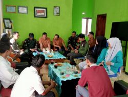 Peltu Choirus Sosialisasi Kamtibmas Kepada Warga, Ajak Tingkatkan Kewaspadaan dan Jaga Lingkungan