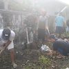 Wujudkan Manunggal TNI-Rakyat, Babinsa Koramil 0810/03 Loceret Gelar Kerja Bakti Bersama Warga