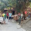 Babinsa Koramil 0810/04 Berbek Hadiri Persiapan Kerja Bakti Pengecoran Jalan di Dusun Sangkal Putung