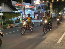 Jaga Kondusif Wilayah Nganjuk Kodim 0810/Nganjuk Bersama Banser gelar Patroli Wilayah Nganjuk  “Jaga Kota Nganjuk Aman”