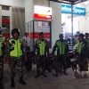 Kodim 0810/Nganjuk Bersama Banser Gelar Patroli Gabungan Jaga Kondusifitas Wilayah