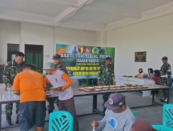 Kodim 0810/Nganjuk Gelar Bhakti Teritorial Prima: Makan Gratis Meriahkan HUT TNI ke-80
