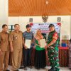 Babinsa Koramil 0810/15 Rejoso Dampingi Penyerahan Sertifikat Tanah Program PTSL di Desa Musir Lor