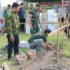 Koramil 0810/19 Jatikalen Hadiri Groundbreaking dan Peletakan Batu Pertama Pembangunan KDKMP Desa Jatikalen