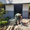 BABINSA BANTU WARGA RENOVASI RUMAH TINGGAL LAYAK HUNI