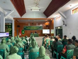 Cegah Generasi Rusak, Kodim 0810/Nganjuk Gelar Penyuluhan Bahaya Miras, HIV/AIDS, Pornografi, dan LGBT