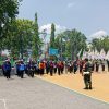 Babinsa Koramil 0810/01 Nganjuk Latih Calon Ketua OSIS dan MPK SMAN 3 Nganjuk