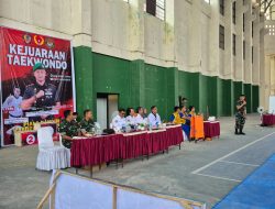 Kodim 0810 Nganjuk Selenggarakan Kejuaraan Taekwondo Piala Dandim Tahun 2025