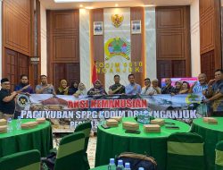 Kodim 0810/Nganjuk Bersama Paguyuban SPPG Gelar Aksi Kemanusiaan Peduli Bencana Aceh dan Sumatera
