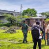 Babinsa Desa Kemaduh Tinjau Lokasi Rencana Pembangunan KDKMP