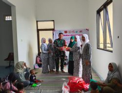 BABINSA DESA NGRAMI KORAMIL 0810/16 SUKOMORO MELAKSANAKAN BINTERTAS PEMDAMPINGAN STUNTING