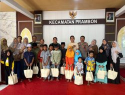 Danramil dan Forkopimcam Prambon Gelar Doa Bersama dan Santunan Anak Yatim Sambut Tahun Baru 2026