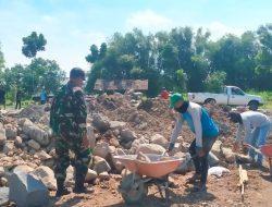 Babinsa Desa Puhkerep Laksanakan Pendampingan Pembangunan Koperasi Desa Kelurahan Merah Putih (KDKMP)