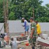 Babinsa Kel. Warujayeng melaksanakan pendampingan pembangunan KDKMP Kel. Warujayeng.