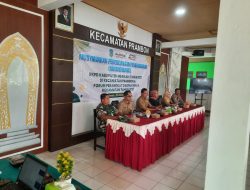 Danramil Prambon Hadiri Musyawarah Perencanaan Pembangunan (Musrenbang) RKPD Kabupaten Nganjuk Tahun 2027 di Kecamatan Prambon