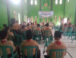 Babinsa Hadiri Kegiatan Musyawarah Ranting Gerakan Pramuka Kwartir Ranting Ngetos Tahun 2026