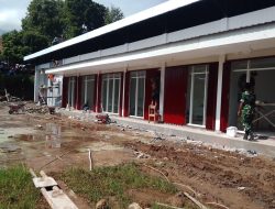 Babinsa Desa Bareng Kawal Pembangunan Koperasi Merah Putih