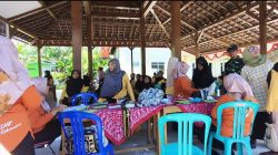 Koramil 0810/16 Sukomoro Serda Samani Laksanakan Binkomsos Bersama Bidan Desa dan Kader Desa Nglundo