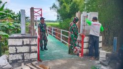 TNI AD Hadir untuk Rakyat, Jembatan Gantung Perintis Garuda Perkuat Konektivitas dan Dongkrak Perekonomian Desa di Nganjuk