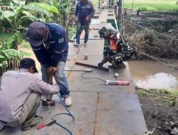 Pengerjaan Jembatan Bagor Wetan Terus Dikebut, Wujud Nyata Pengabdian TNI untuk Rakyat