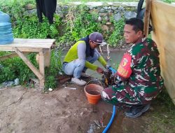 SERMA SYAIFUL LAKSANAKAN BINTER, BANTU PERBAIKAN POMPA AIR WARGA DESA KEDUNGSOko