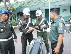 Sosialisasi Ops Gaktib “Waspada Wira Clurit” dan Ops Yustisi “Citra Wira Clurit” TA 2026 di Kodim 0810/Nganjuk