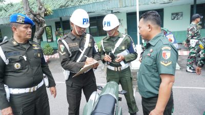 Sosialisasi Ops Gaktib “Waspada Wira Clurit” dan Ops Yustisi “Citra Wira Clurit” TA 2026 di Kodim 0810/Nganjuk