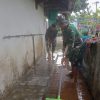 Kerja Bhakti Anggota Koramil 0810/19 Jatikalen Bersama Tiga Pilar dan Masyarakat