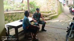 KOMSOS HUMANIS, BABINSA DESA SIWALAN PERERAT HUBUNGAN DENGAN WARGA