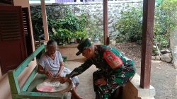 Pererat Silaturahmi, Babinsa Sawahan Laksanakan Komunikasi Sosial di Dusun Sempu