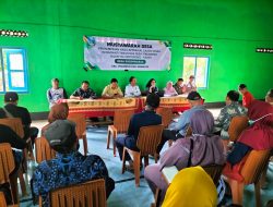 BABINSA HADIR DALAM MUSYAWARAH DESA PENYAMPAIAN HASIL APPRAISAL CALON TANAH KAS DESA TERDAMPAK PEMBANGUNAN JALAN TOL KERTOSONO–KEDIRI