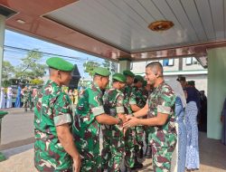 Kodim 0810/Nganjuk Gelar Halal Bihalal Keluarga Besar, Pererat Silaturahmi Prajurit, PNS dan Persit