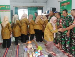 Pererat Tali Silaturrahmi,Koramil 05 Sawahan Gelar Halal Bihalal dan Pelepasan Anggota Ramil 05 Sawahan