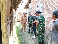 DANDIM 0810/NGANJUK LAKSANAKAN SURVEI RTLH, WUJUD KEPEDULIAN TERHADAP WARGA BINAAN